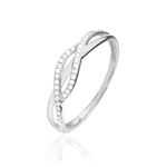 Bague Charlye Or Blanc Diamant - Bagues pierres pr&eacute;cieuses Femme | Marc Orian