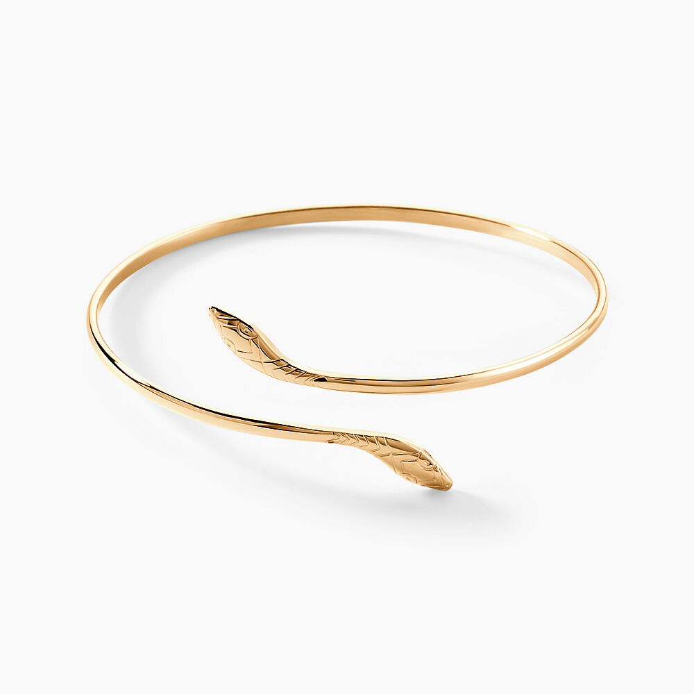 Bracelet Jonc Wandala Plaqué Or Jaune - Bracelets Ethniques Femme | Marc Orian