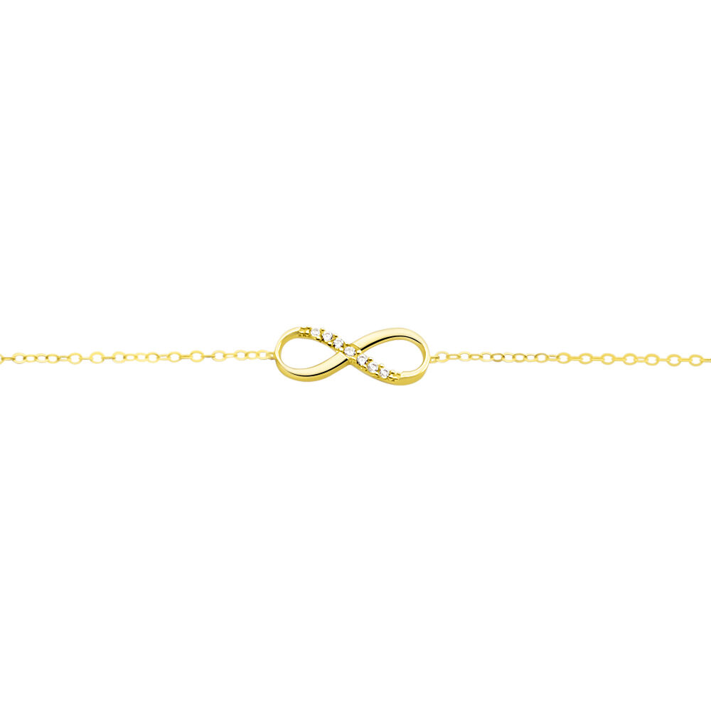 Bracelet Or Jaune Rosius Oxydes De Zirconium - Bracelets chaînes Femme | Marc Orian