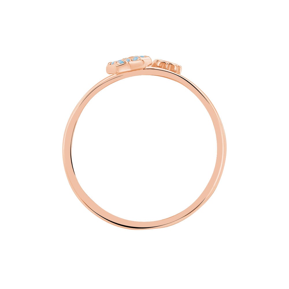 Bague Miguele Argent Rose Oxyde De Zirconium - Bagues avec pierre Femme | Marc Orian