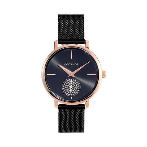 Montre Codhor Amele Noir - Montres &eacute;tanches Femme | Marc Orian