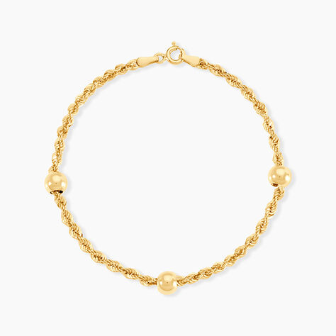Bracelet Cordelia Or Jaune - Bracelets mailles Femme | Marc Orian