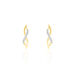 Boucles D'oreilles Puces Smina Or Jaune Diamant - Boucles d'oreilles Pendantes Femme | Marc Orian
