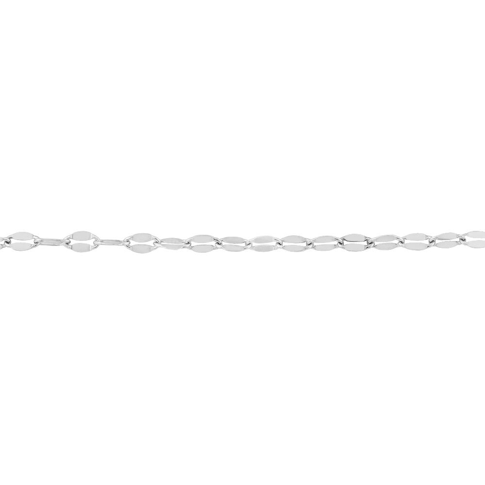Bracelet Adelaide Argent Blanc - Bracelets chaînes Femme | Marc Orian