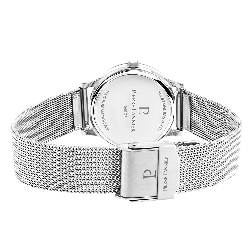Montre Pierre Lannier Week End Ligne Pure Argent - Montres étanches Femme | Marc Orian