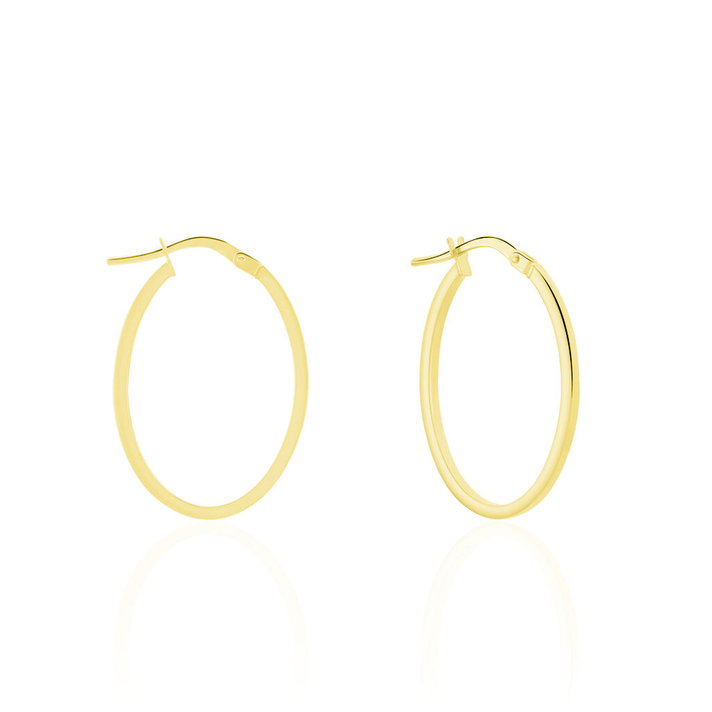 Cr&eacute;oles Telya Or Jaune - Cr&eacute;oles Femme | Marc Orian