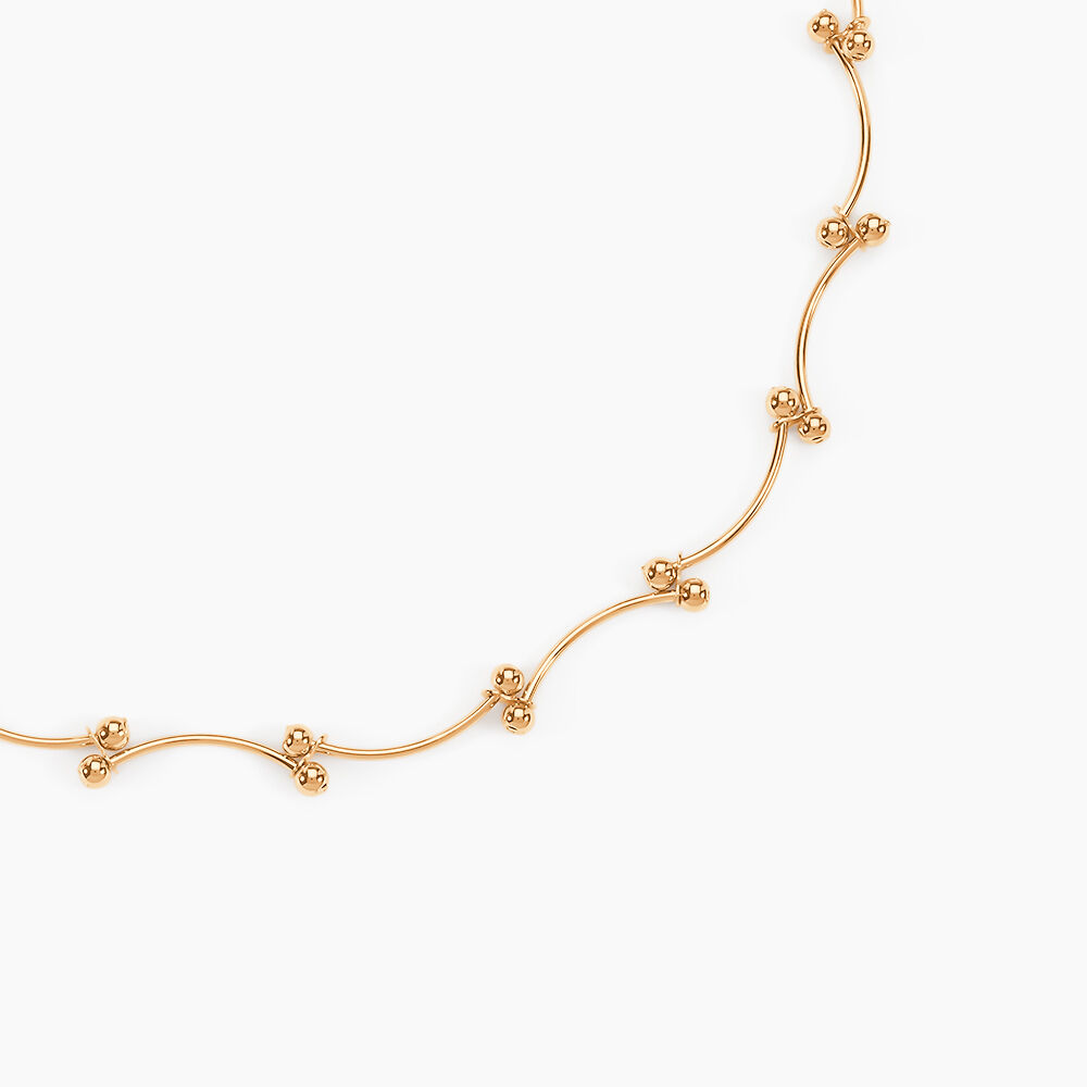 Collier Assma Plaqu&eacute; Or Jaune - Colliers ete Femme | Marc Orian