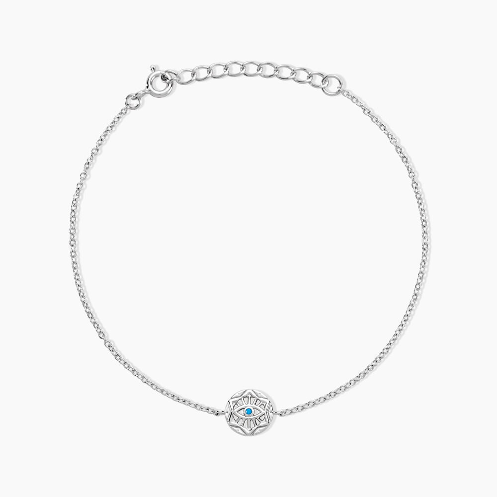 Bracelet Trivia Argent Blanc Oxyde De Zirconium - Bracelets chaînes Femme | Marc Orian