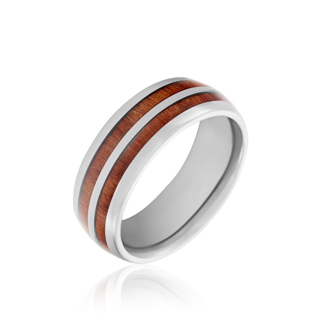 Bague Acier Blanc Ianis - Bijoux fantaisie Homme | Marc Orian
