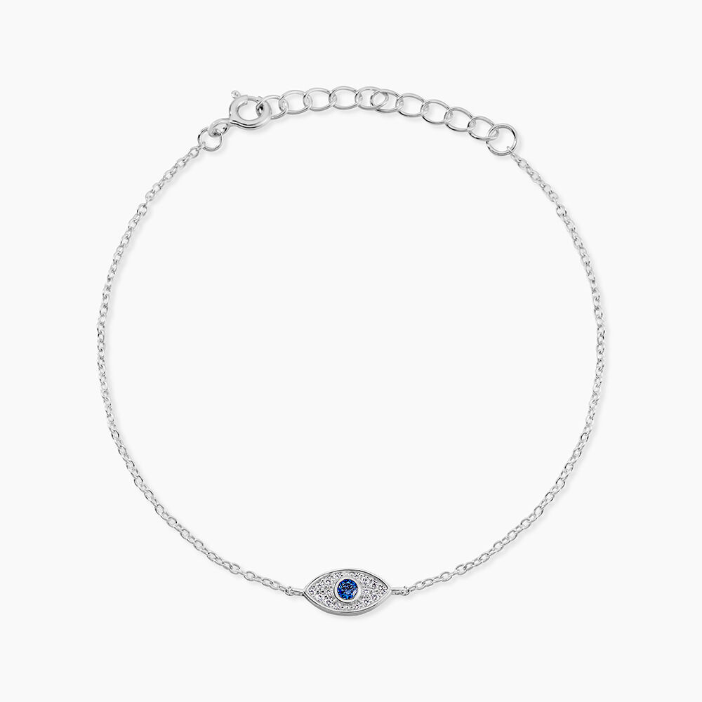 Bracelet Josue Argent Blanc Oxyde De Zirconium - Bracelets fantaisie Femme | Marc Orian