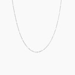 Collier Molly Argent Blanc - Colliers fantaisie Femme | Marc Orian