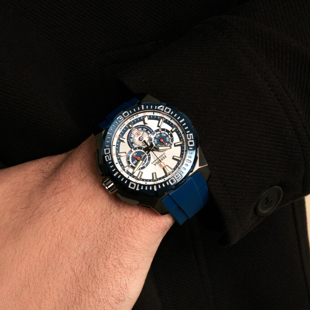 Montre Festina Chrono Bike 3 Argent&eacute; - Montres &eacute;tanches Homme | Marc Orian