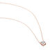 Collier Ponama Or Rose Oxyde De Zirconium - Colliers avec pierres Femme | Marc Orian