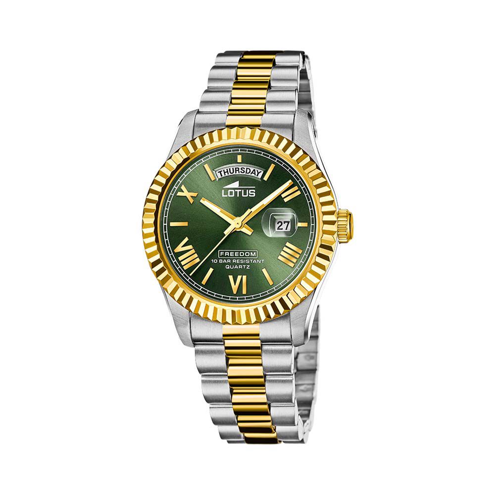 Montre Lotus Freedom Collection Vert - Montres &eacute;tanches Homme | Marc Orian
