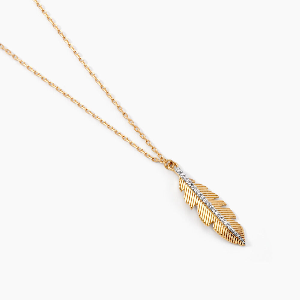 Collier Paola Or Jaune Diamant -  Femme | Marc Orian