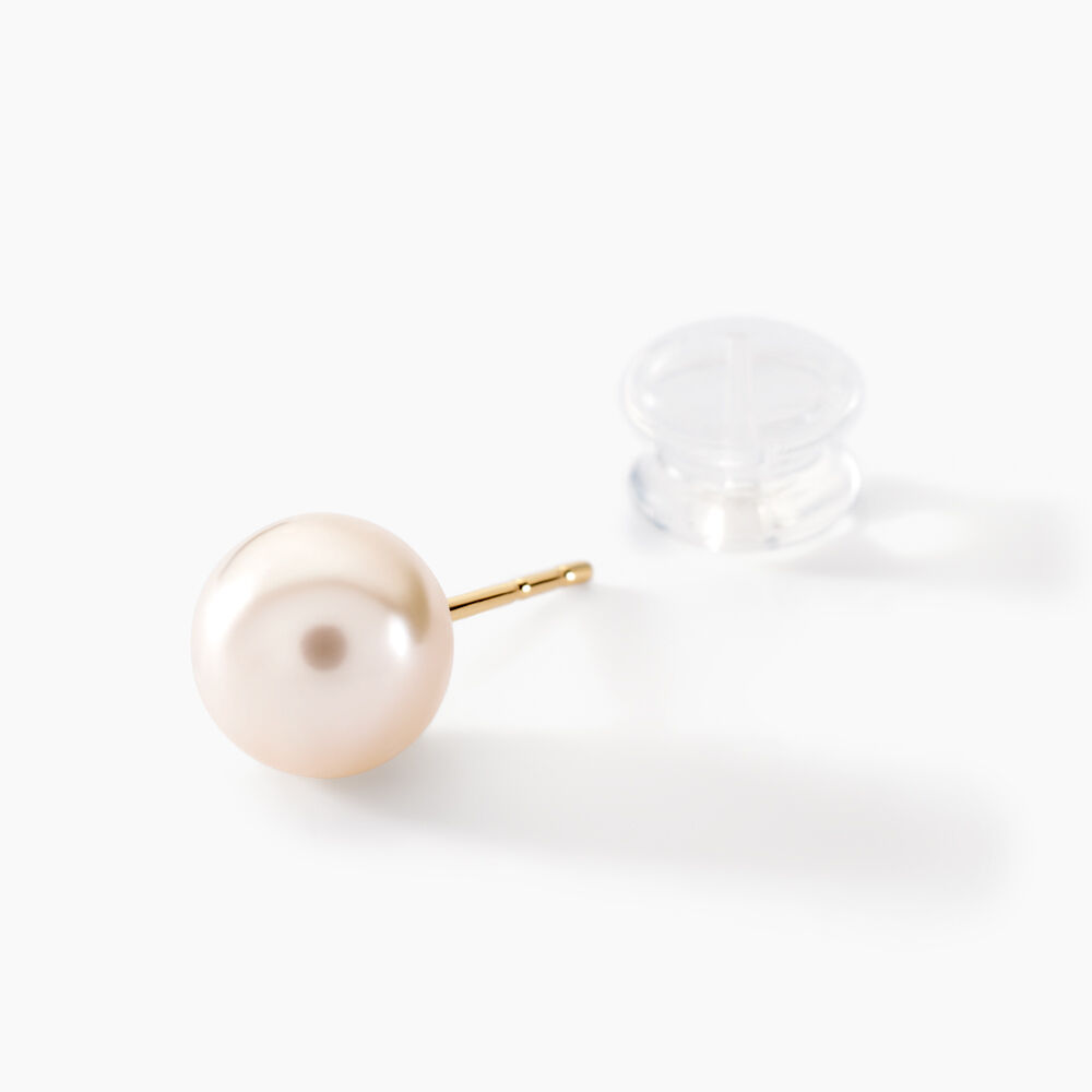 Boucles D'oreilles Suki Or Jaune Perle De Culture - Boucles d'oreilles mariage Femme | Marc Orian