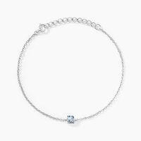 Bracelet Lylwen Argent Blanc Oxyde De Zirconium