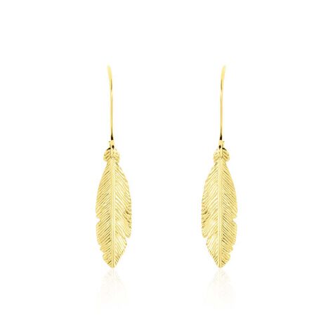 Boucles D'oreilles Pendantes Delphinium Or Jaune - Boucles d'oreilles Pendantes Femme | Marc Orian