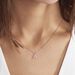 Collier Lorena Argent Rose Oxyde De Zirconium - Colliers avec pierres Femme | Marc Orian