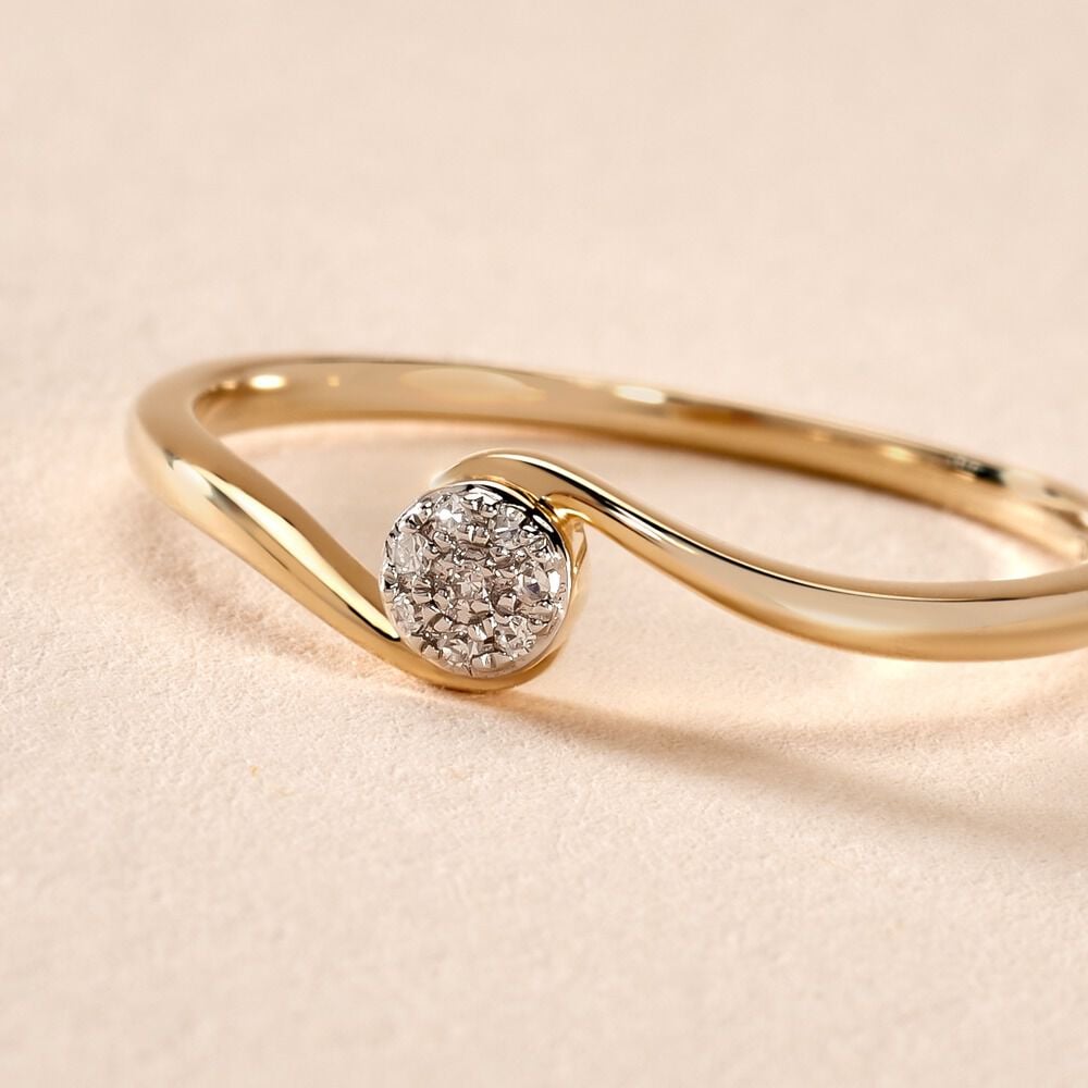 Bague Vreni Or Jaune Diamant - Parures de mariage Femme | Marc Orian