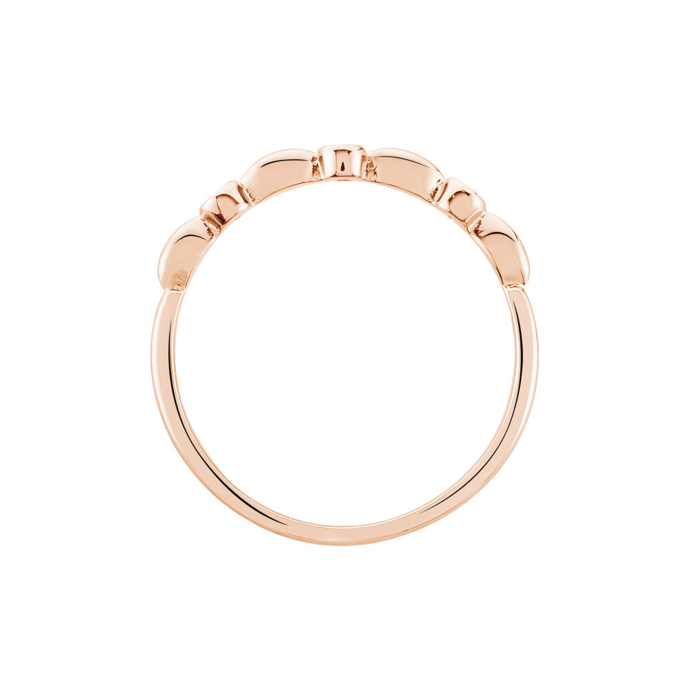 Bague Ellena Argent Rose Oxyde De Zirconium - Bagues avec pierre Femme | Marc Orian