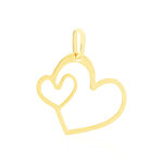 Pendentif Glady Coeurs Diamantes Or Jaune - Pendentifs Femme | Marc Orian