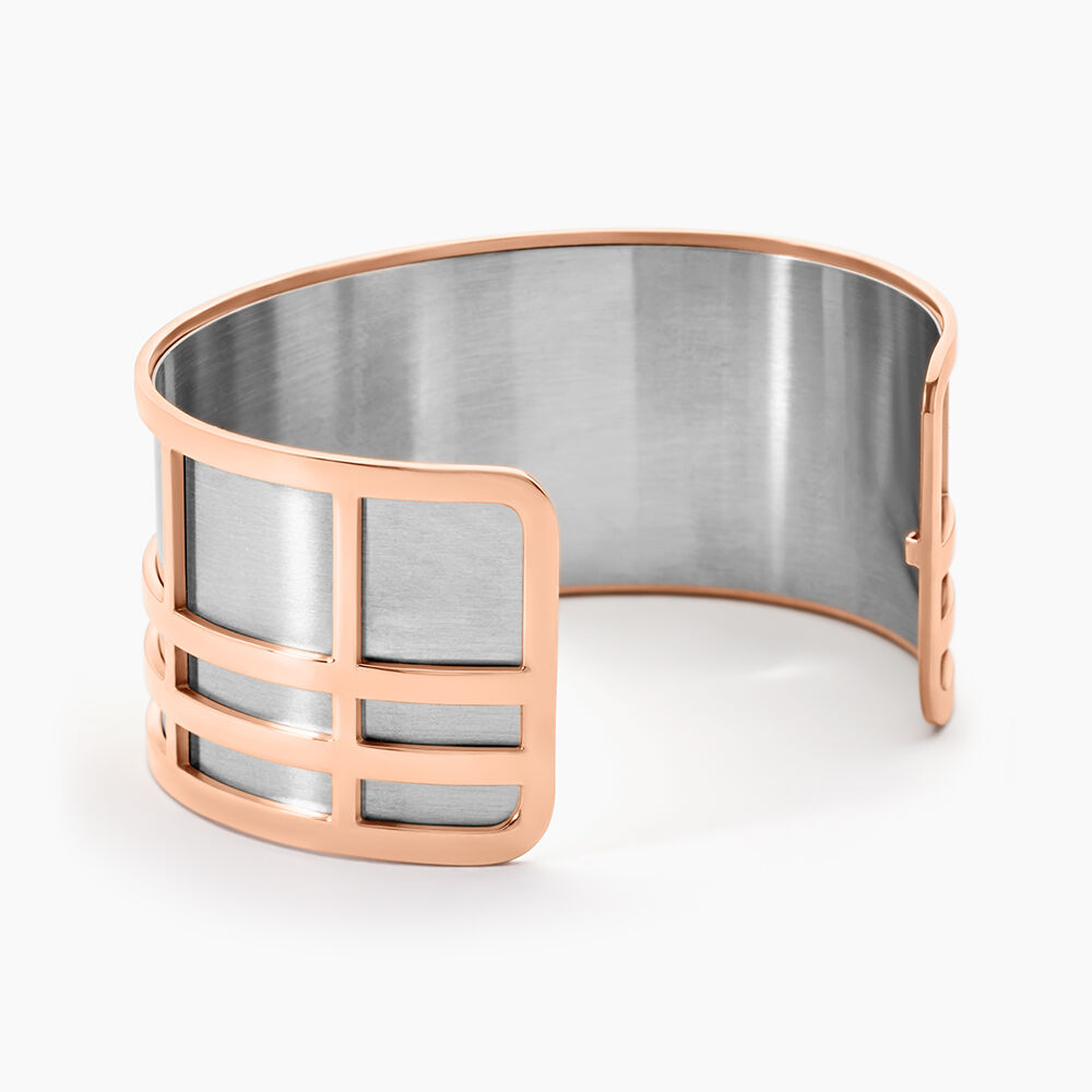 Bracelet Jonc Andria Acier Rose - Bracelets joncs Femme | Marc Orian
