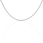 Collier Jany Maille Palmier Or Blanc - Chaines Femme | Marc Orian