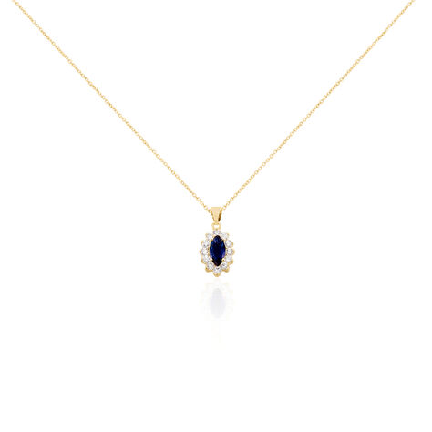 Collier Lisea Plaqué Or Jaune Verre Et Oxyde De Zirconium - Colliers Femme | Marc Orian