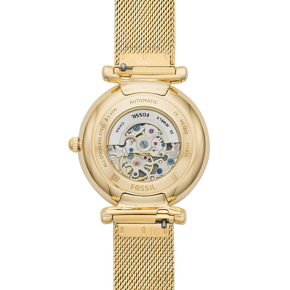 Montre Fossil Carlie Mini Me Doré - Montres automatiques Femme | Marc Orian