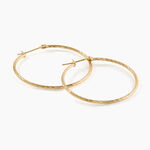 Cr&eacute;oles Anusha Plaqu&eacute; Or Jaune - Cr&eacute;oles Femme | Marc Orian