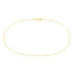 Cha&icirc;ne De Cheville Maille For&ccedil;at Or Jaune - Chaines de cheville Femme | Marc Orian