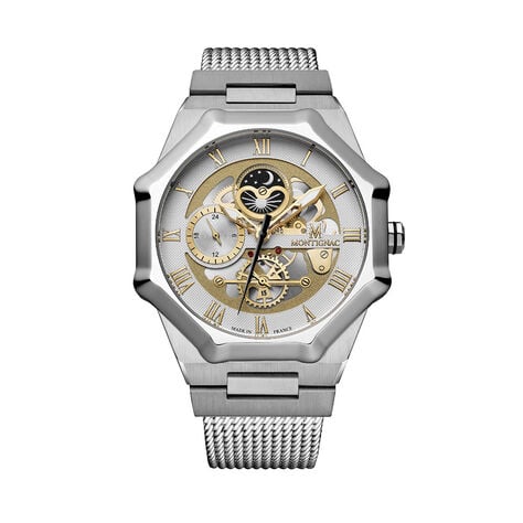 Montre Montignac Octagon Blanc - Nouveautés Homme | Marc Orian