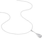 Collier Elorah Argent Blanc Oxyde De Zirconium - Colliers avec pierres Femme | Marc Orian
