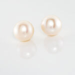 Boucles D'oreilles Puces Suki Or Jaune Perle De Culture - Boucles d'oreilles mariage Femme | Marc Orian