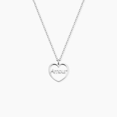 Collier Argent Blanc Nalani - Colliers fantaisie Femme | Marc Orian