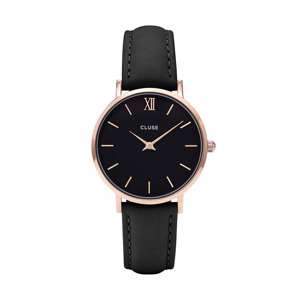 Montre Cluse Minuit Noir - Montres &eacute;tanches  | Marc Orian