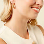 Cr&eacute;oles Marjo Acier Jaune - Cr&eacute;oles Femme | Marc Orian