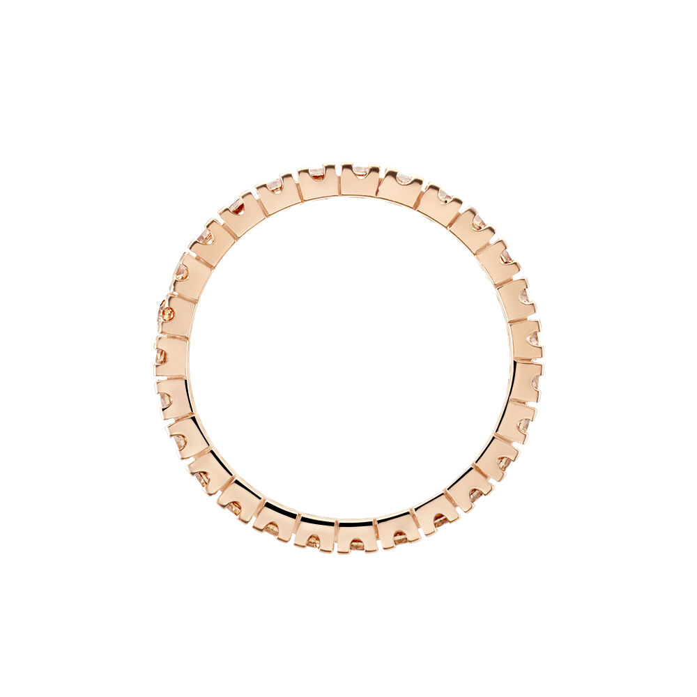 Bague Rio Santa Teresa Argent Rose Oxyde De Zirconium - Bagues avec pierre Femme | Marc Orian
