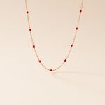 Collier Molly Argent Rose - Colliers fantaisie Femme | Marc Orian