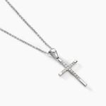 Collier Chirsta Argent Blanc Oxyde De Zirconium - Colliers avec pierres Femme | Marc Orian