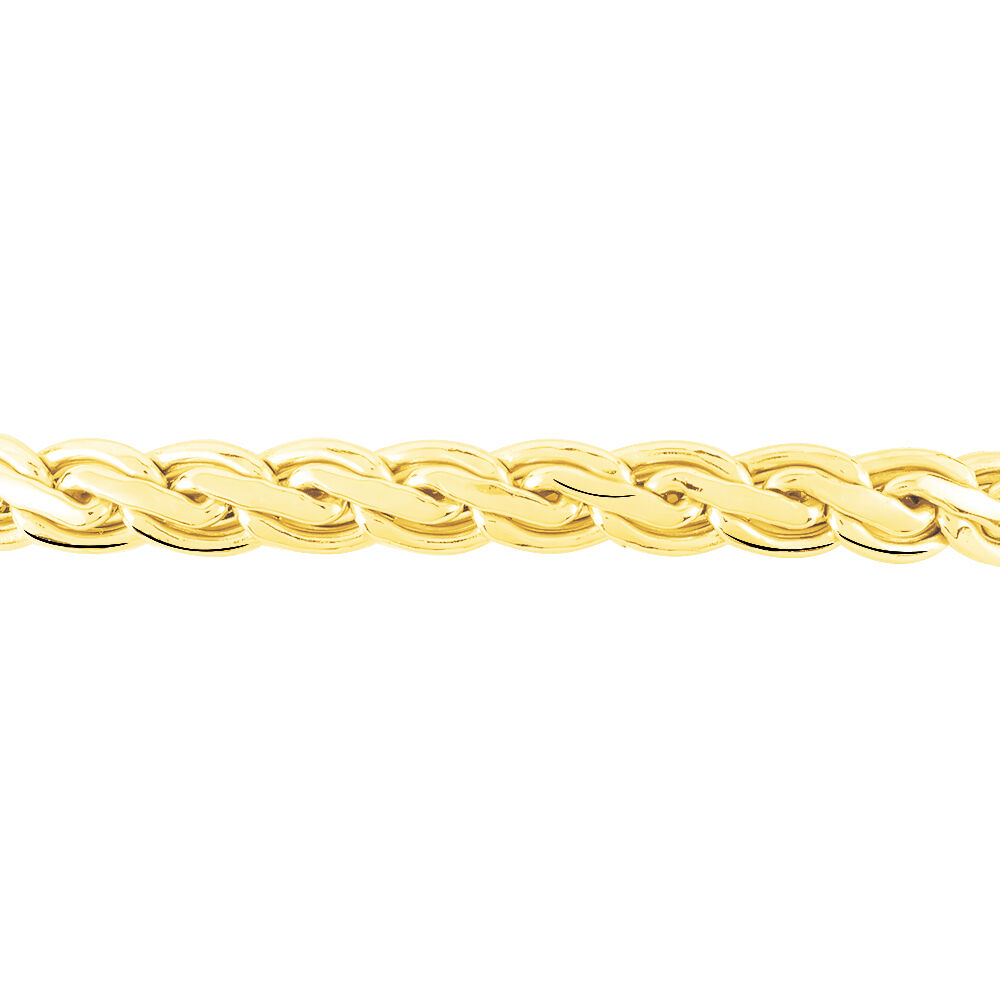 Bracelet Jayna Maille Palmier Or Jaune - Bracelets mailles Femme | Marc Orian