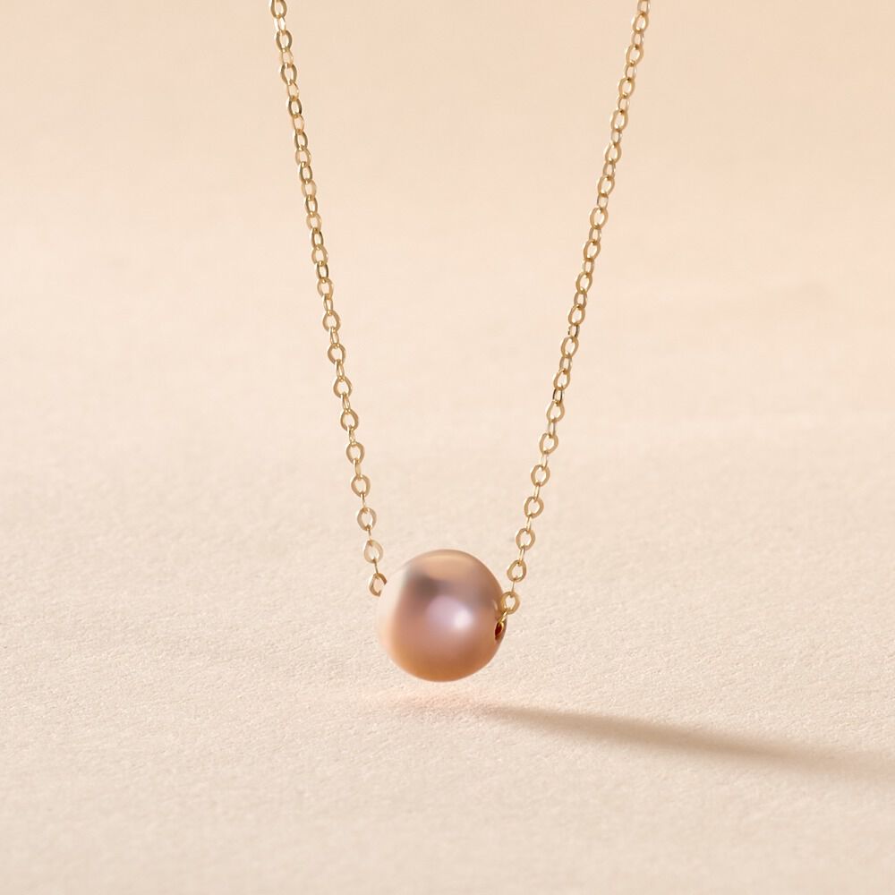 Collier Sissy Or Jaune Perle De Culture - Colliers avec pierres Femme | Marc Orian