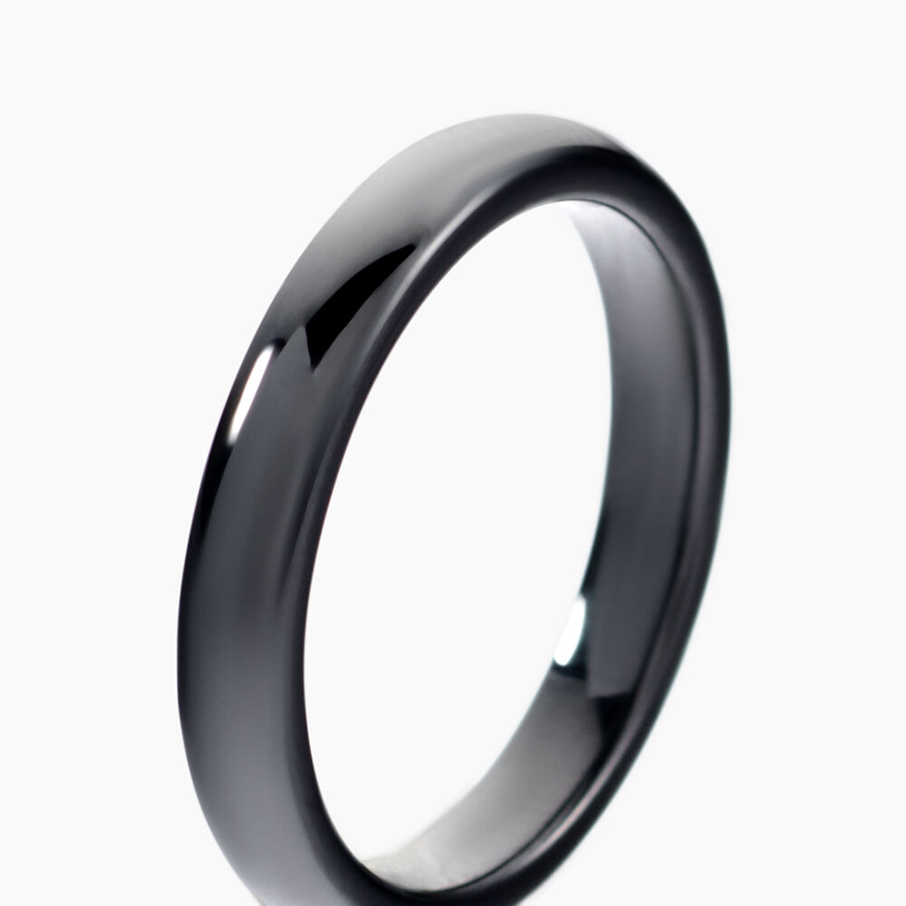 Bague Volta Ceramique Noir C&eacute;ramique - Bijoux fantaisie Femme | Marc Orian