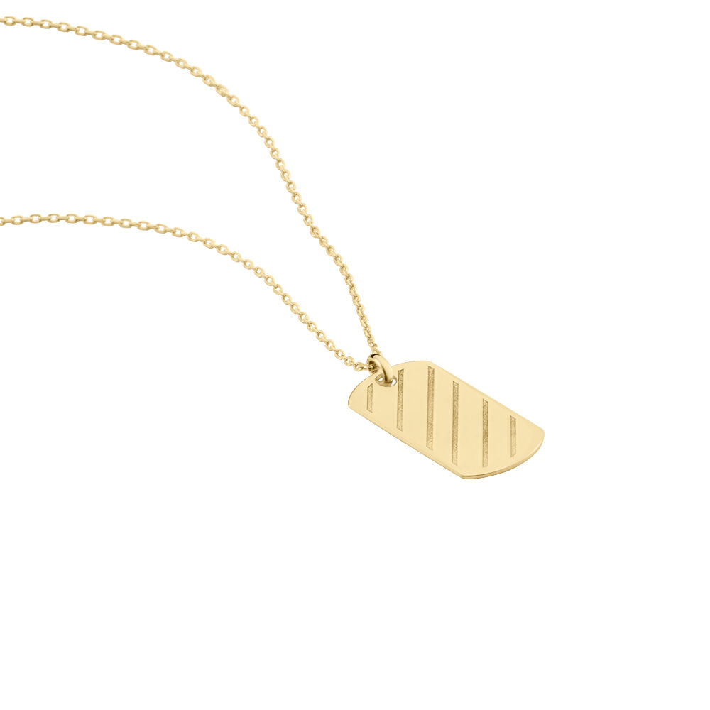 Collier Plaque Or Rayden - Colliers ete Homme | Marc Orian