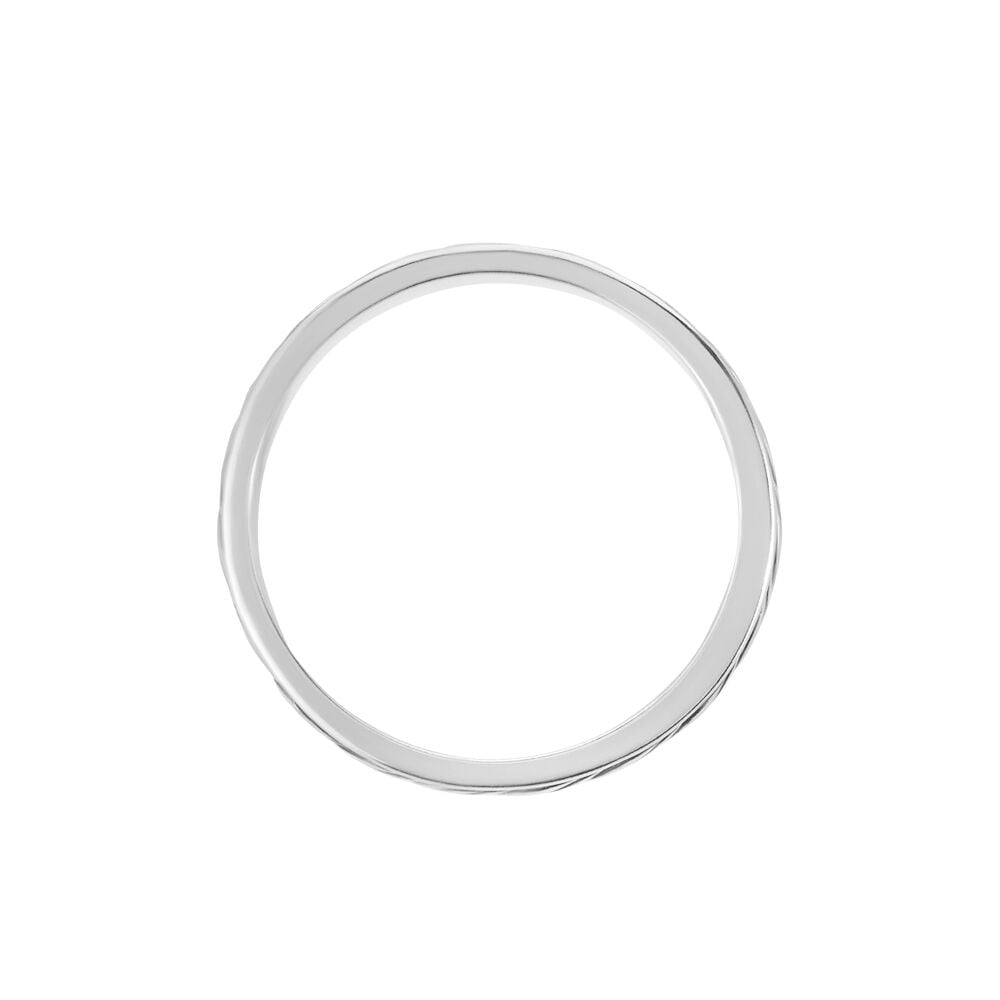Bague Davin Argent Blanc - Bagues grosses Homme | Marc Orian