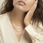 Collier Abigayle Acier Dor&eacute; - Colliers multirangs Femme | Marc Orian