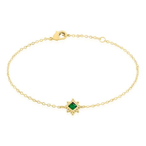 Bracelet Bobbie Plaqué Or Jaune Spinelle - Bracelets chaînes Femme | Marc Orian