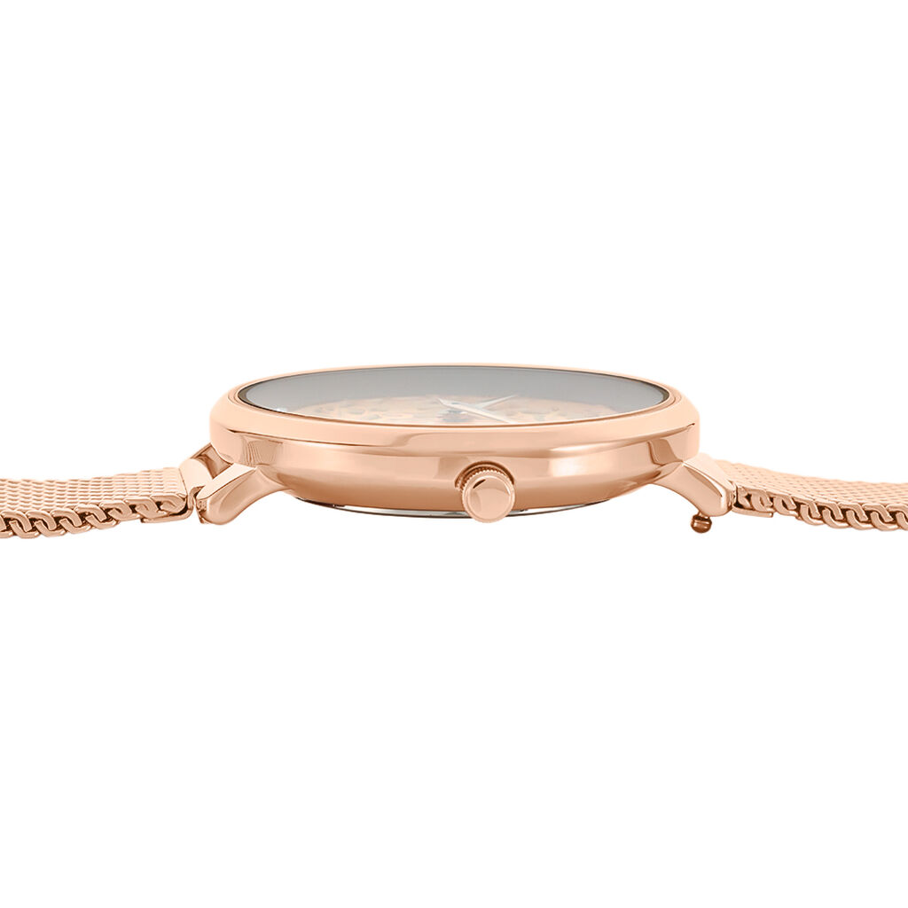 Montre Pierre Lannier Eolia Doré Rose - Montres Femme | Marc Orian