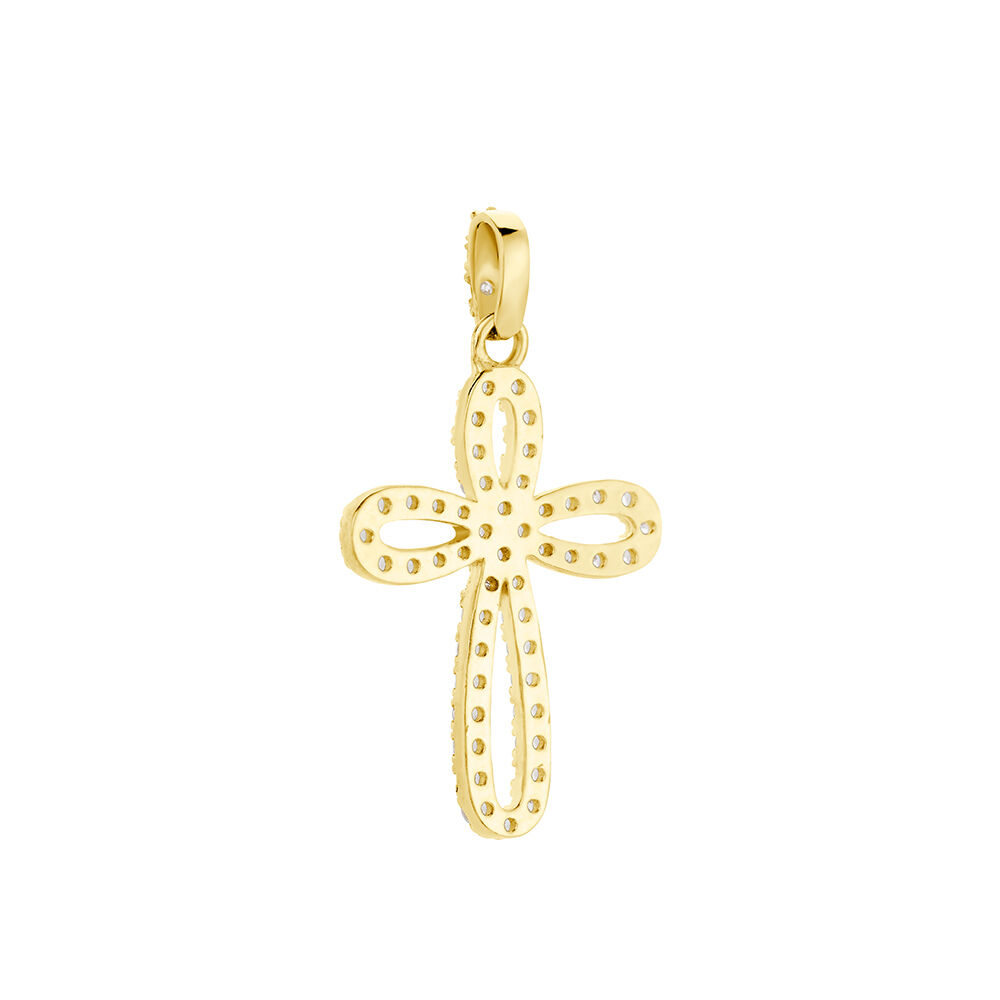 Pendentif Chastity Or Jaune Oxyde De Zirconium - Pendentifs Femme | Marc Orian
